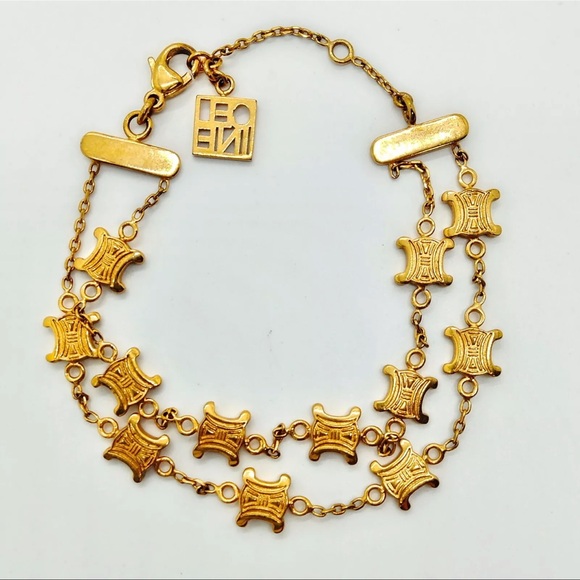 AUTH Celine Bracelet Gold - Picture 1 of 7